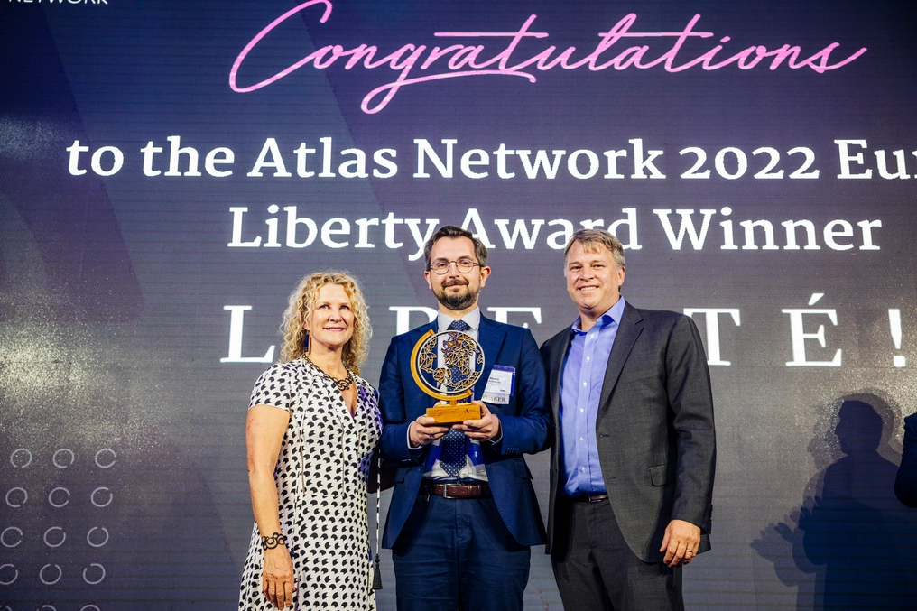 Europe Liberty Award 2022 winner
